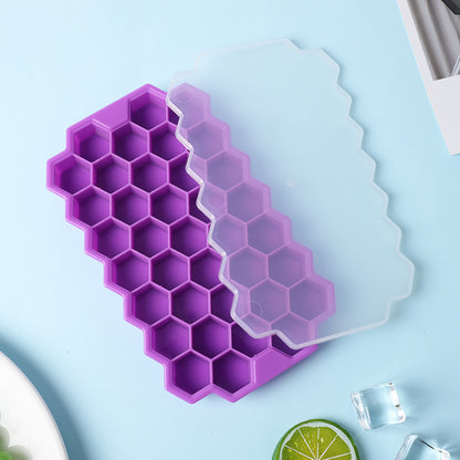 37-cell Silicone Honeycomb Ice Tray Mold