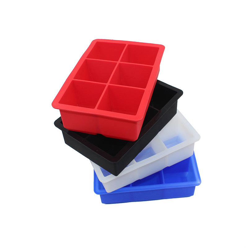 Food-grade Silicone 6 Ice Cube Ice Maker