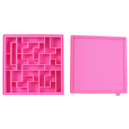 ﻿Ice Cube Maker Tetris Ice Cube Tray Labyrinth Silicone Mold Ice Maker