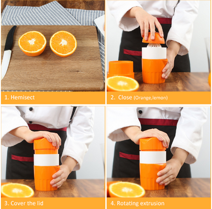 Manual And Portable 300ML Orange Lemon Juicer