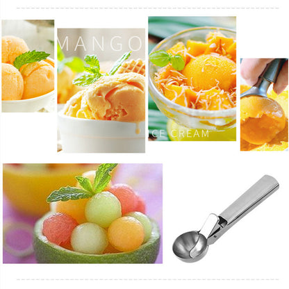 Ice Cream Scoops Stacks Stainless Steel Ice Cream Digger Non-Stick