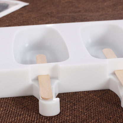 3D DIY Silicone Ice Cream Mold Handmade Eco-Friendly Barrel Maker