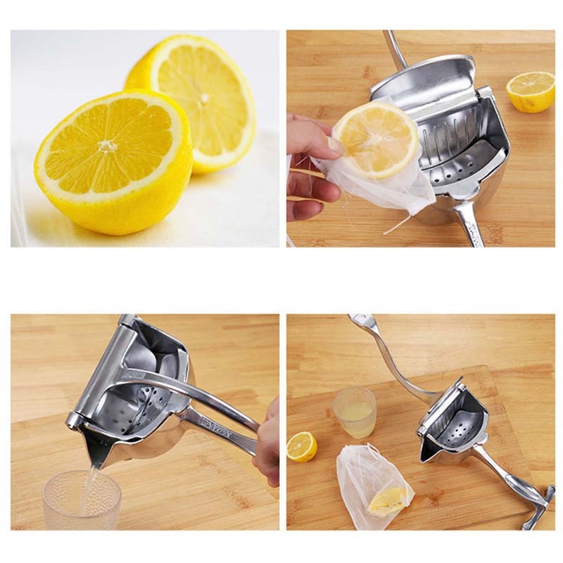 Manual Fruit Squeezer Aluminum Alloy Juicer Pomegranate Mini Press