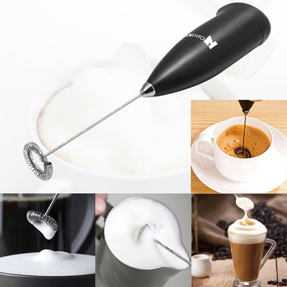 Mini Handheld Blender Milk Frother Foamer