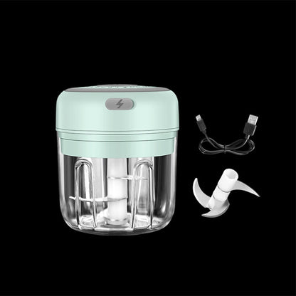 Electric Garlic Masher Garlic Press Vegetable Chili Meat Food processor