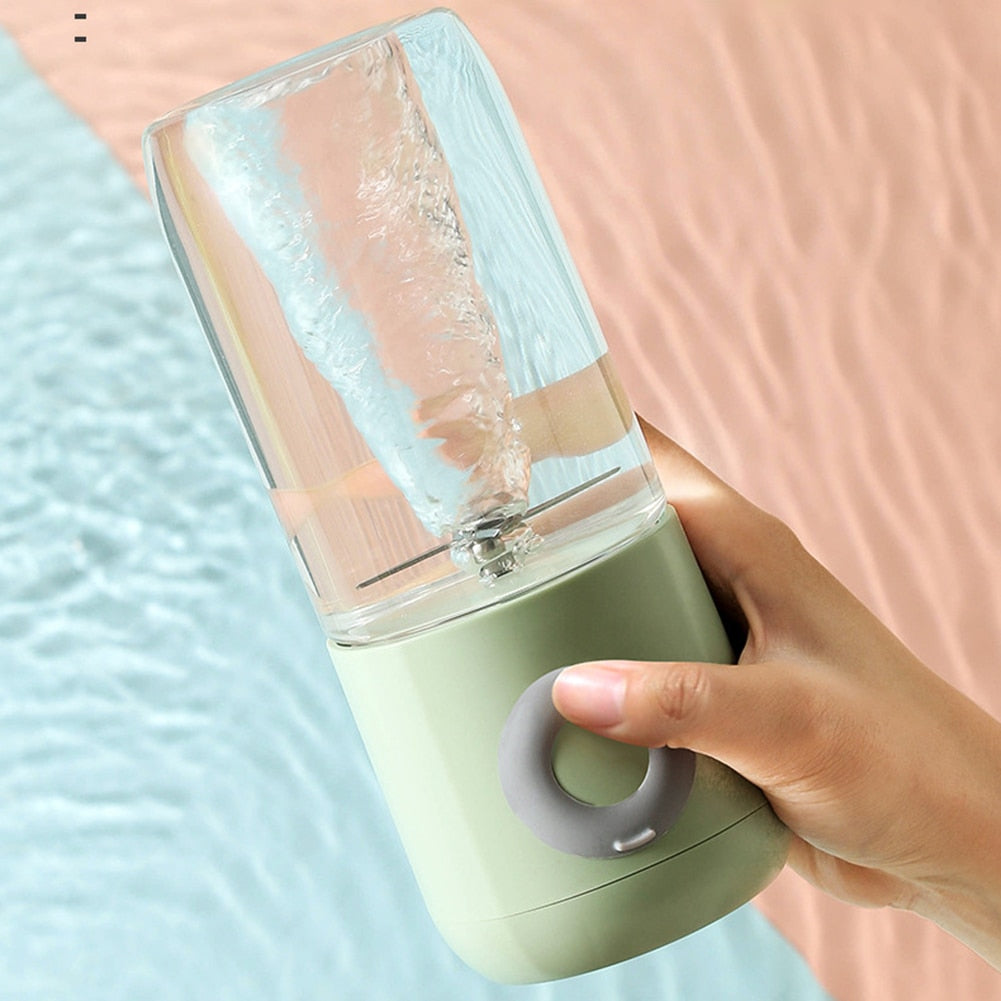 500ml Portable Juicers USB Rechargeable Mixer