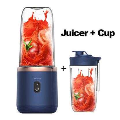 Portable Blender Electric Juicer Automatic Multipurpose