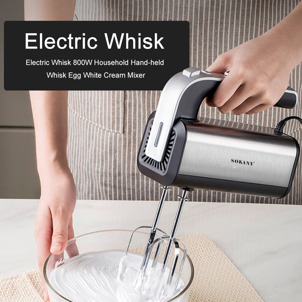 800W High Power Electric Food Mixer Dough Blender