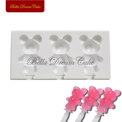 Ice Cream Silicone Mold Jelly Chocolate Popsicle Decorating Tools