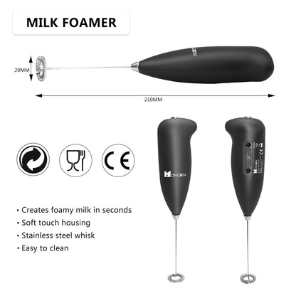 Mini Handheld Blender Milk Frother Foamer