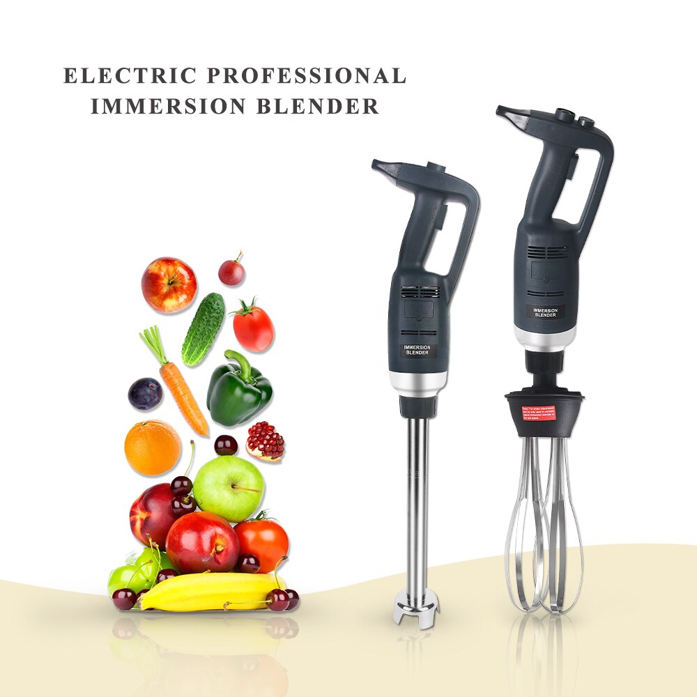 500W Hand Blender New Commercial Kitchen Hand Held Electric Mount Rack Mixer