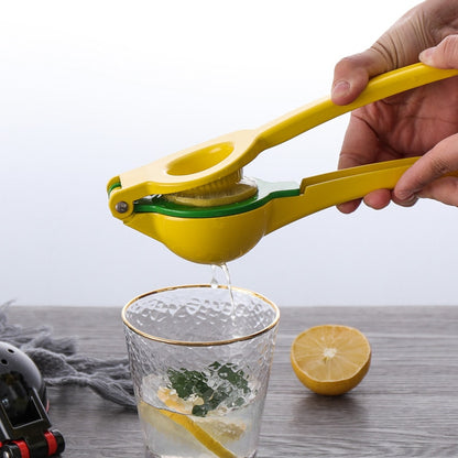 Metal Lemon Squeezer Hend Held Juicer Double Bowl