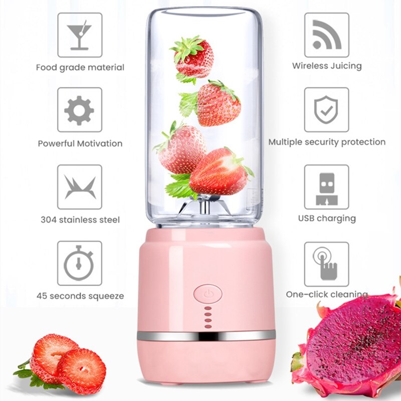 Blender Electric Juicer Mixer Machine Portable Juicing