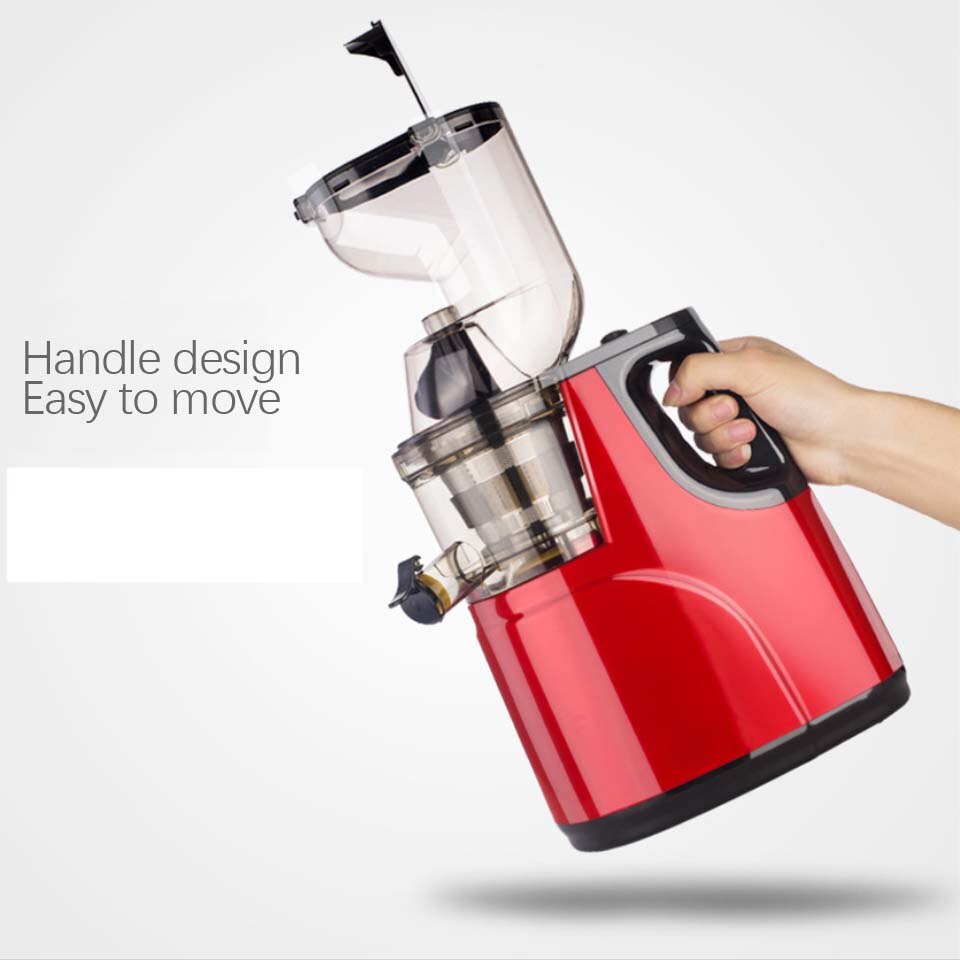 low speed Large Wide Mouth Feeding Chute Juicer