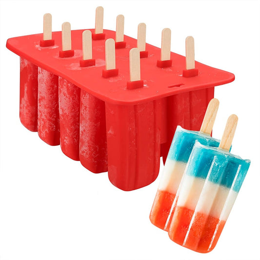 Food Grade Popsicle Silicone Molds Cavity Ice Pop Maker