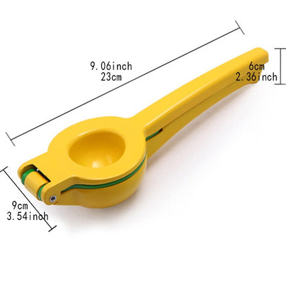 Metal Lemon Squeezer Hend Held Juicer Double Bowl