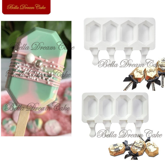 Ice Cream Silicone Mold Jelly Chocolate Popsicle Decorating Tools