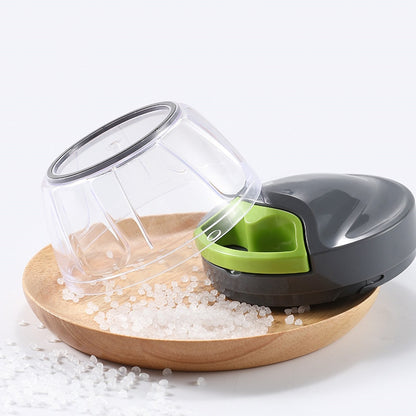 Manual Garlic Onion Crusher Food Chopper Press Twister Mincer