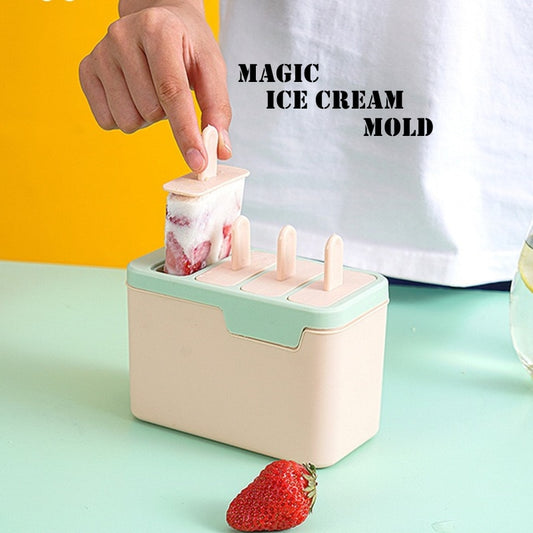 Ice Cream Mold DIY Magic Ice Makers Convenient