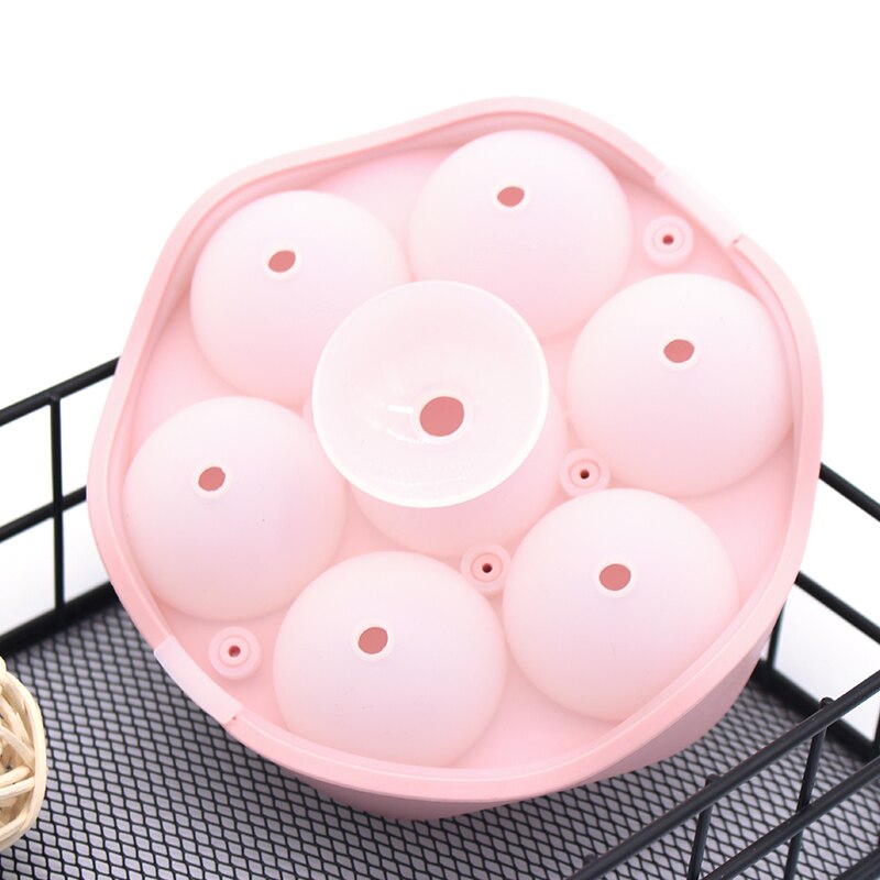 Silicone Ice Ball Maker Large Sphere Mold Ice Cube Trays For Whisky Bar