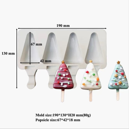 Ice cream popsicle mold ice cream silicone  pastry mold baking