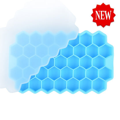 Jelly Honeycomb Ice Mold Silicone Ice Cube Tray Reusable Ice Maker