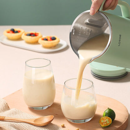 600ml Mini Soybean Milk Machine Electric Juicer Automatic Heating Cooking