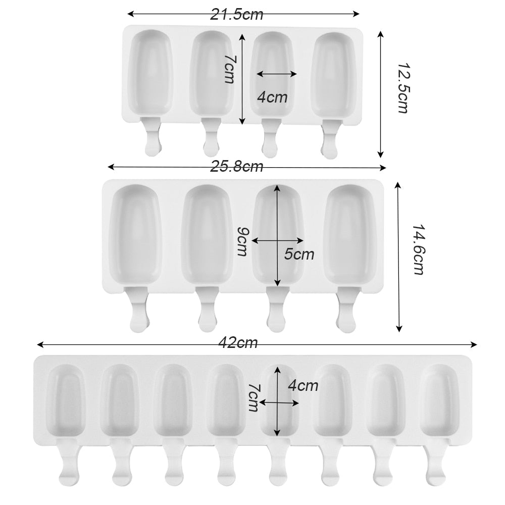 Ice Cream Molds Ice Pop Mold Ice Cream Bar Molds