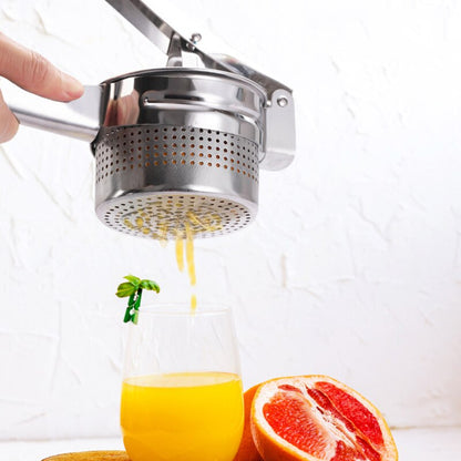 Stainless Steel Citrus Fruits Squeezer Hand Manual Juicer