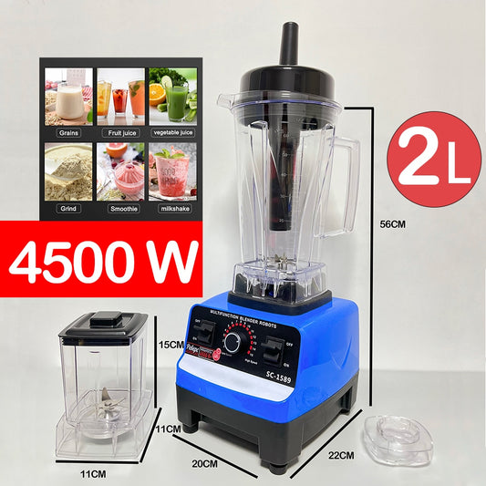 Submersible Blender 4500W Food Processor Smoothies