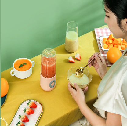 6 Cutter Portable Juicer Blender USB Electric Mixer