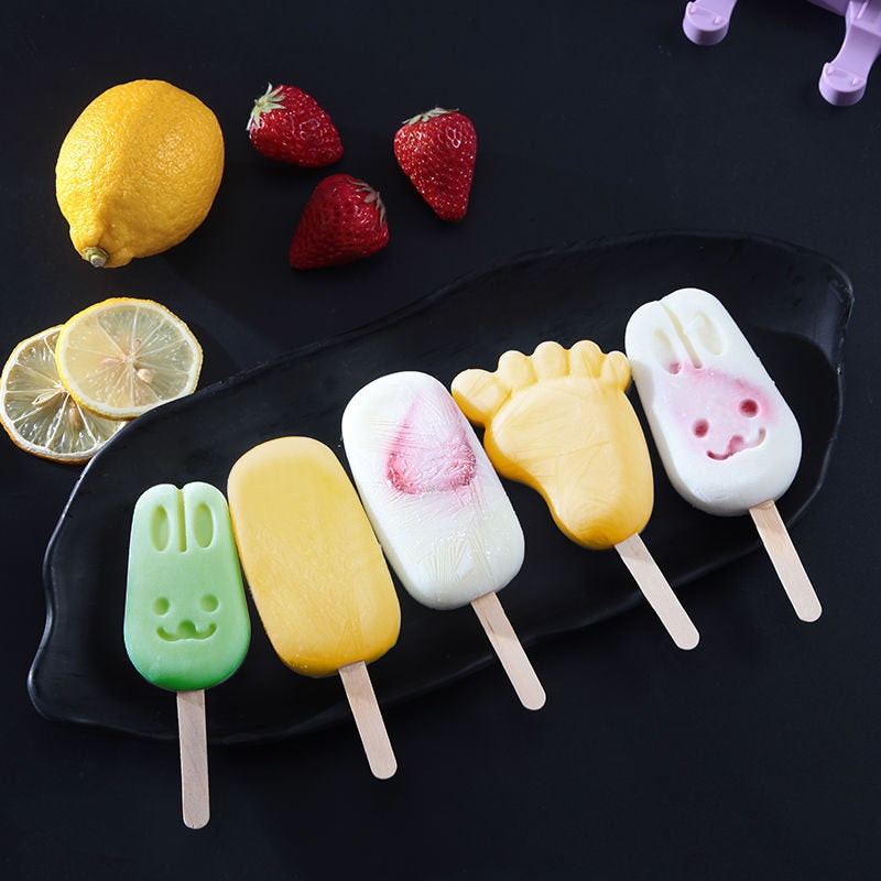 Healthy Silicone Ice Cream Mold Easy Popsicle Mold