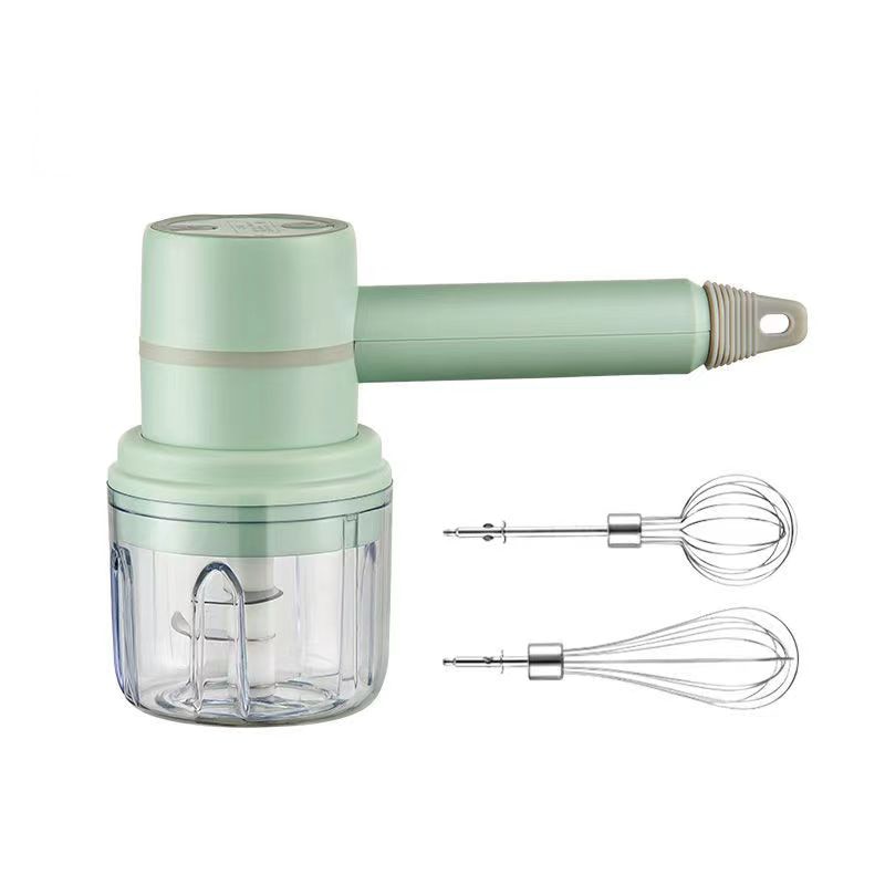 Wireless 3 Speed Mini Mixer Garlic Crusher