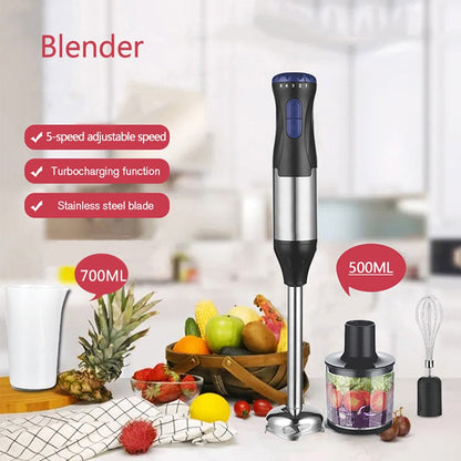 Portable Blender Electric Food Processors 5 Speeds