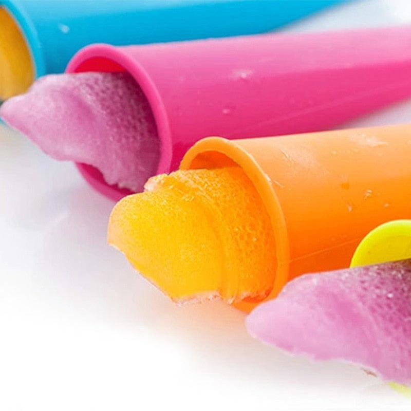 Summer Popsicle Maker Lolly Mold DIY Food-Grade