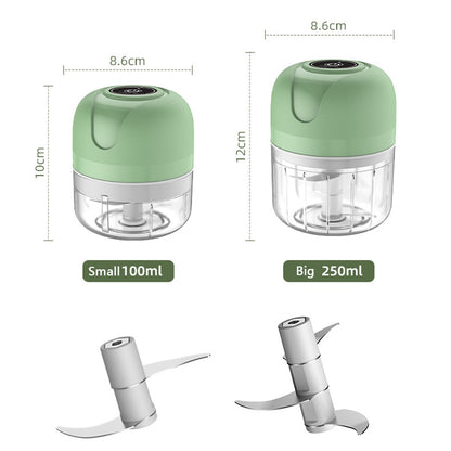 100/250ml Mini USB Wireless Electric Garlic Masher