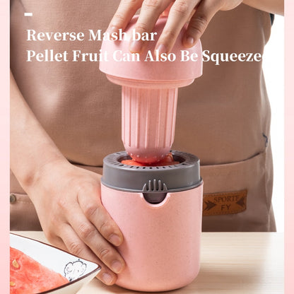 Juicer Press Kitchen Mini Portable Blender Manual Fruit Press Portable Juice Cup