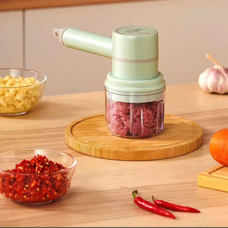 Wireless 3 Speed Mini Mixer Garlic Crusher