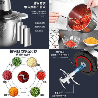 Electric Meat grinder 2/3L For kitchen Garlic crusher