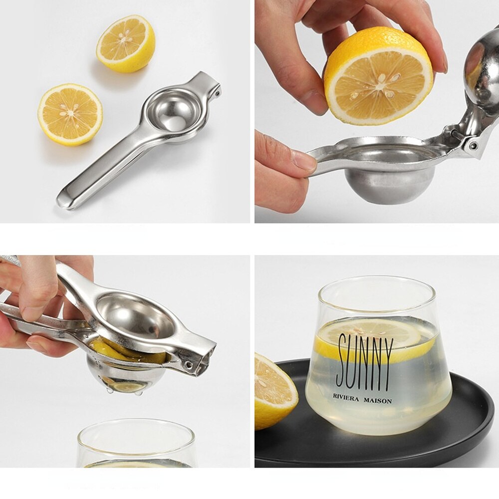 Hand Press Lemon Squeezer Orange  Stainless Steel Fruit Juicer Bar