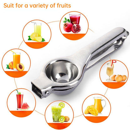 Hand Press Lemon Squeezer Orange  Stainless Steel Fruit Juicer Bar