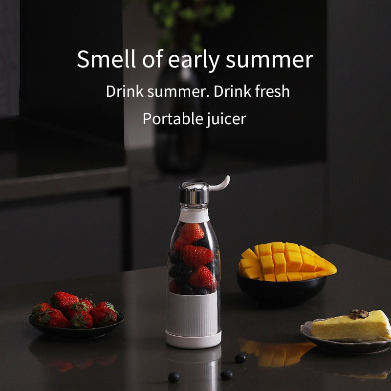 Portable Electric Juicer Blender USB Mini Fruit Mixers