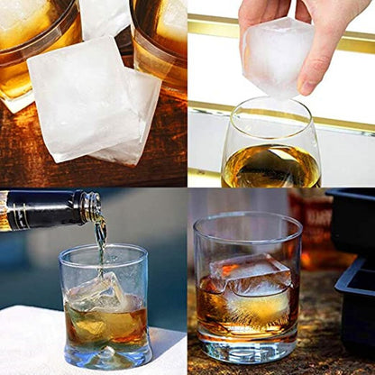 Silicone Ice Cube Tray Maker Form Ice Trays Ice Trays Fade Resistant