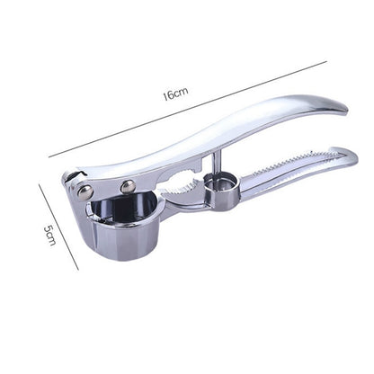 Garlic Press Mincer Stainless Steel Multifunction Masher Handheld Mincer