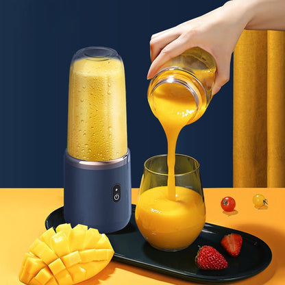 6 Blade Mini Juicer Cup Extractor Smoothie USB Squeezer Blender