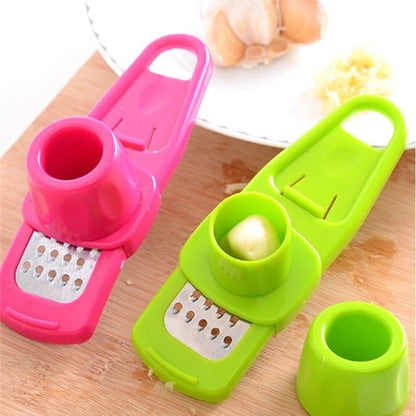 Garlic Press Mincer Stainless Steel Multifunction Masher Handheld Mincer