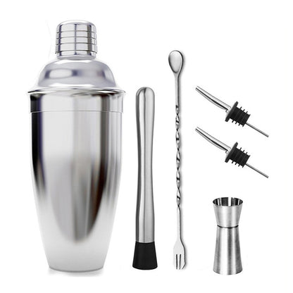 Cocktail Shaker Stainless Steel  Eco-Friendly Kit Bartender