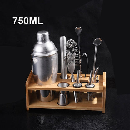 Cocktail Shaker Stainless Steel  Eco-Friendly Kit Bartender