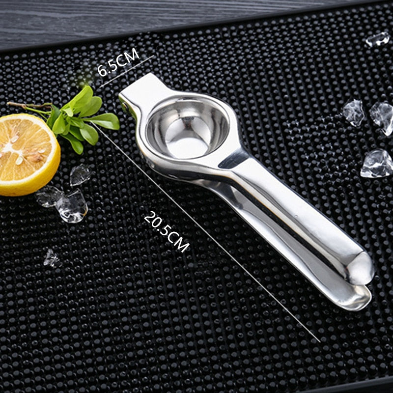 Lemon Squeezer Fruits Juice Hand Manual Juicer Automatic Pulp Ejection