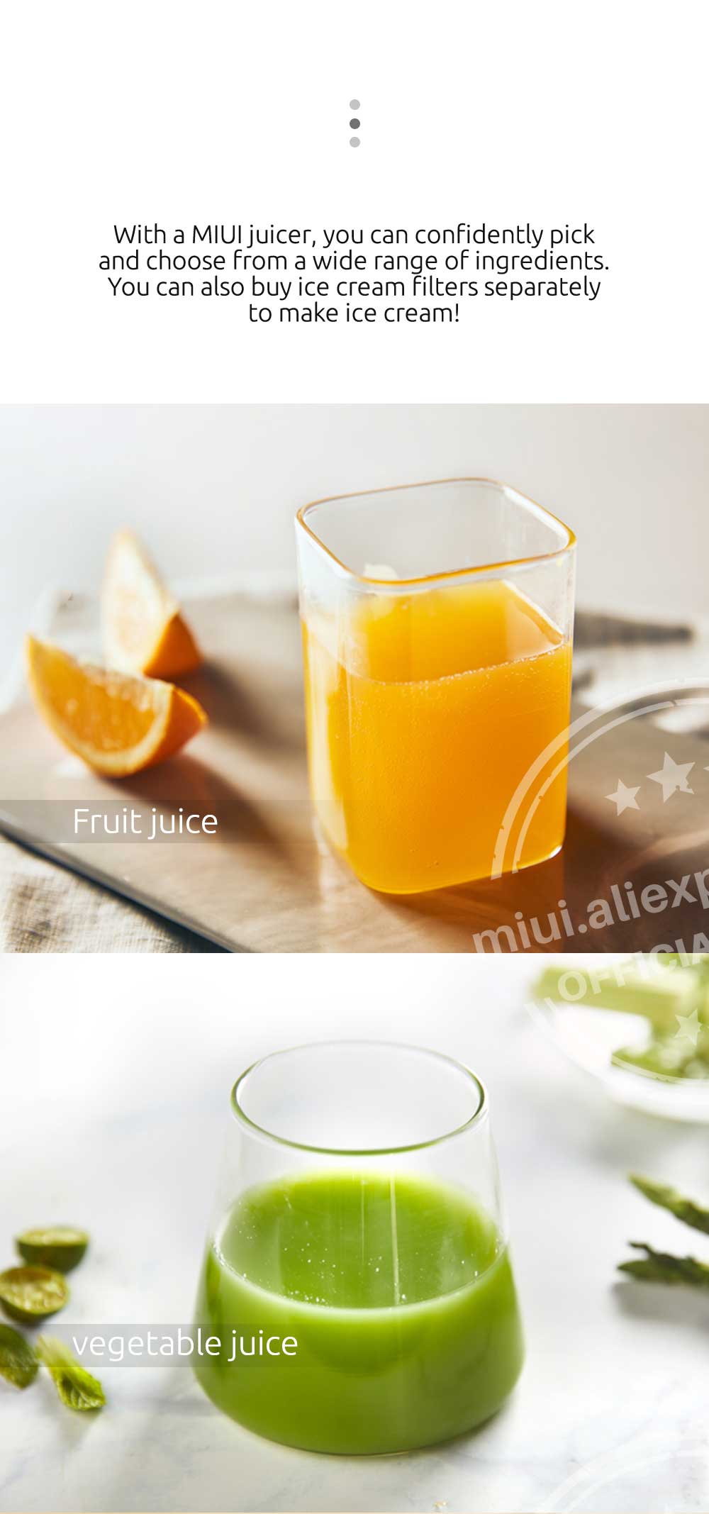 Slow Juicer Machine 7-Segment Helical Cold Press Mechanical Microsensor